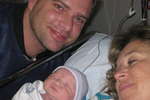 birth announcement of Baby Madelyn Grace Bruner