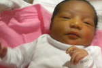 birth announcement of Baby Kennedy LeAnn Hopkins