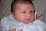 birth announcement of Audrey Sway