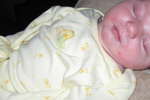 birth announcement of Audrey Sway