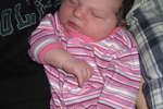 birth announcement of Audrey Sway